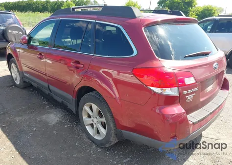 2013 Subaru Outback 2.5I Premium из США, поврежденный, VIN 4S4BRBCC6D3271788
